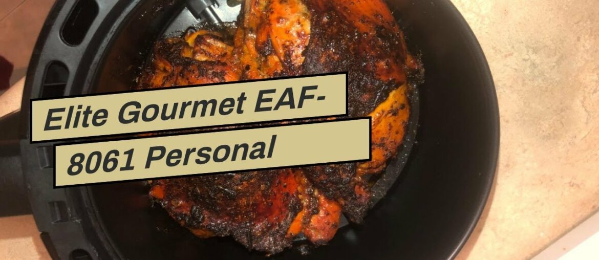 Elite Gourmet EAF-8061 Personal Compact Space Saving 2.1 Quart Electric Hot Air Fryer Oil-Less...