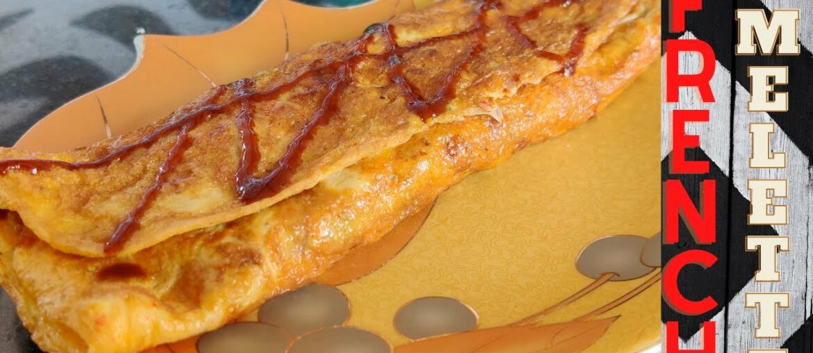 French Omelette Recipe in Indian style| How to make soft french style Omelette | Breakfast Recipe