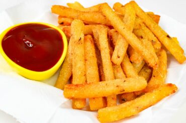 Crispy Semolina (suji) French Fries Recipe | Easy 10 minute Crunchy Semolina Fry