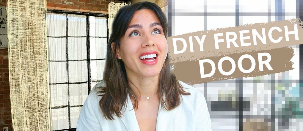 I DIY a $1000 French Door *only $70!*