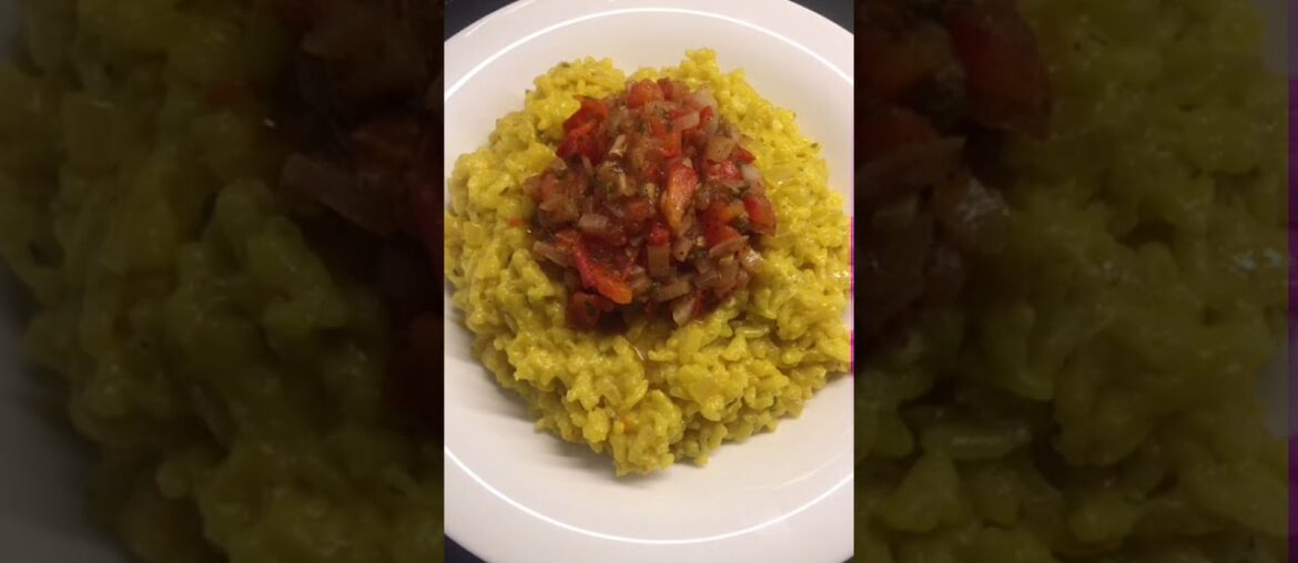 Risotto au curcuma (turmeric Risotto / vegan recipe)