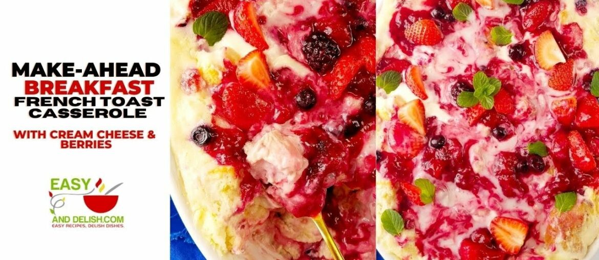 Brioche French Toast Casserole YOUTUBE