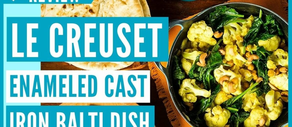 Le Creuset Enameled Cast Iron Balti Dish, 3 qt., Caribbean Review