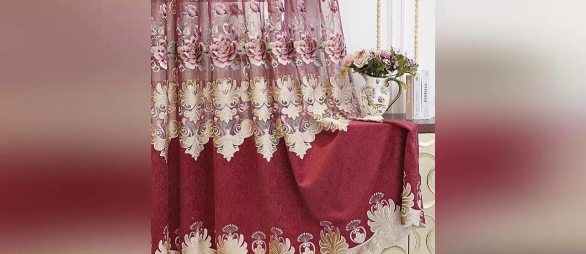Review Customized Curtains European-Style Chenille For Living Room Dining Room Bedroom High-End Hol