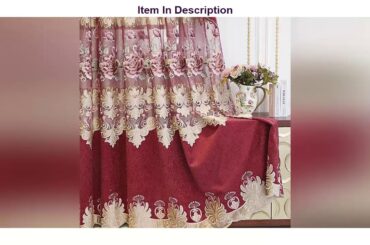 Review Customized Curtains European-Style Chenille For Living Room Dining Room Bedroom High-End Hol
