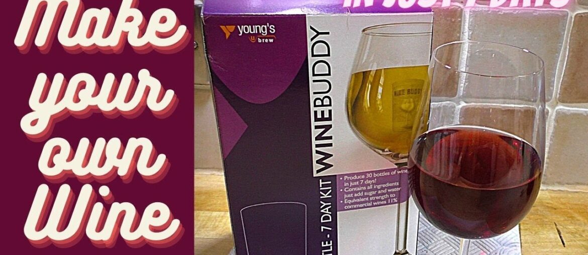 How I make my own wine in just over 1 week.