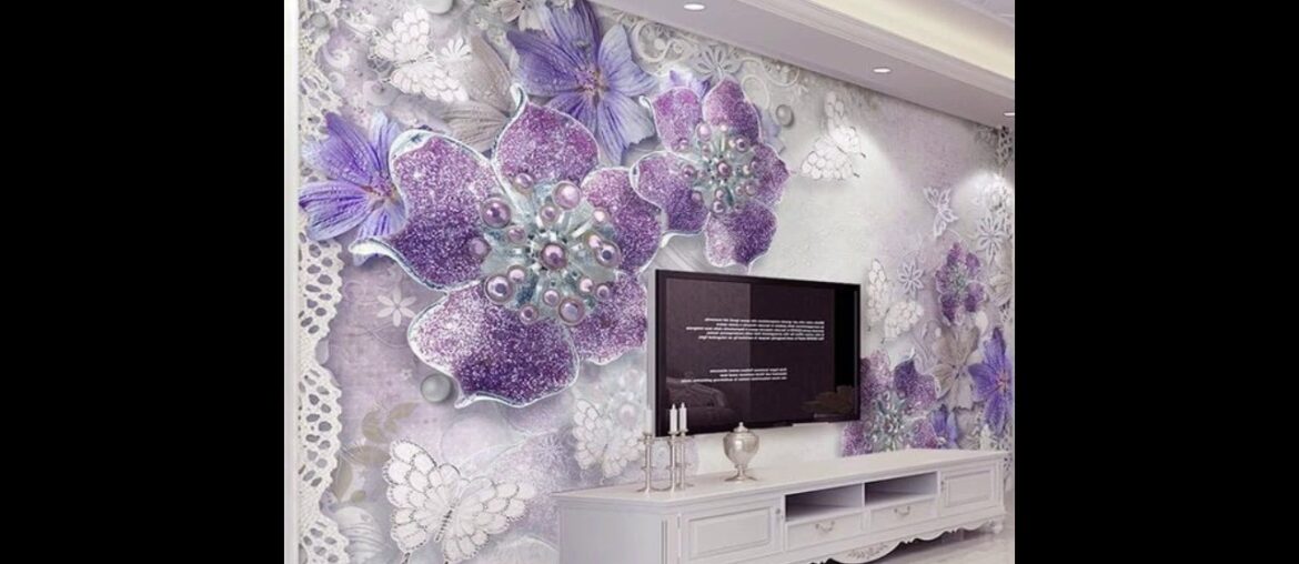 Top 3D wallpaper for living room   home wall decorating ideas