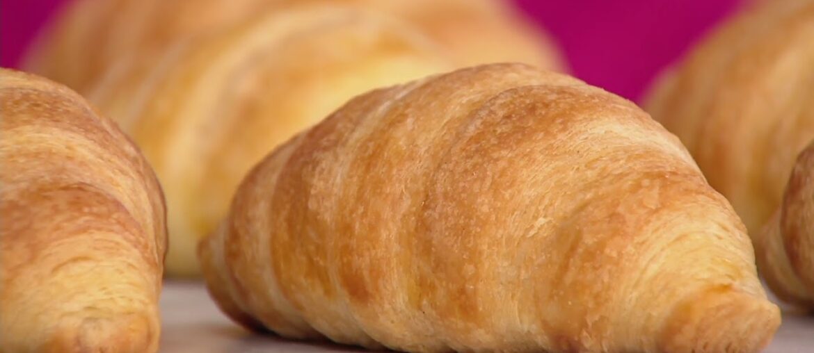 Authentic Gourmet 50 or 100 French Mini Butter Croissants on QVC