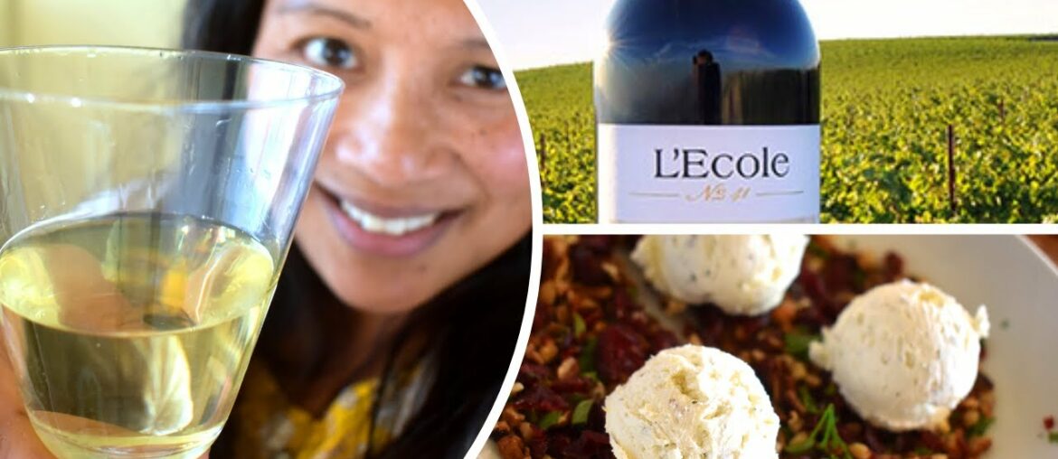 Wine and Food Pairing: Savory Goat Cheese Truffles with L'Ecole's 2019 Semillon