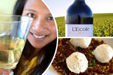 Wine and Food Pairing: Savory Goat Cheese Truffles with L'Ecole's 2019 Semillon