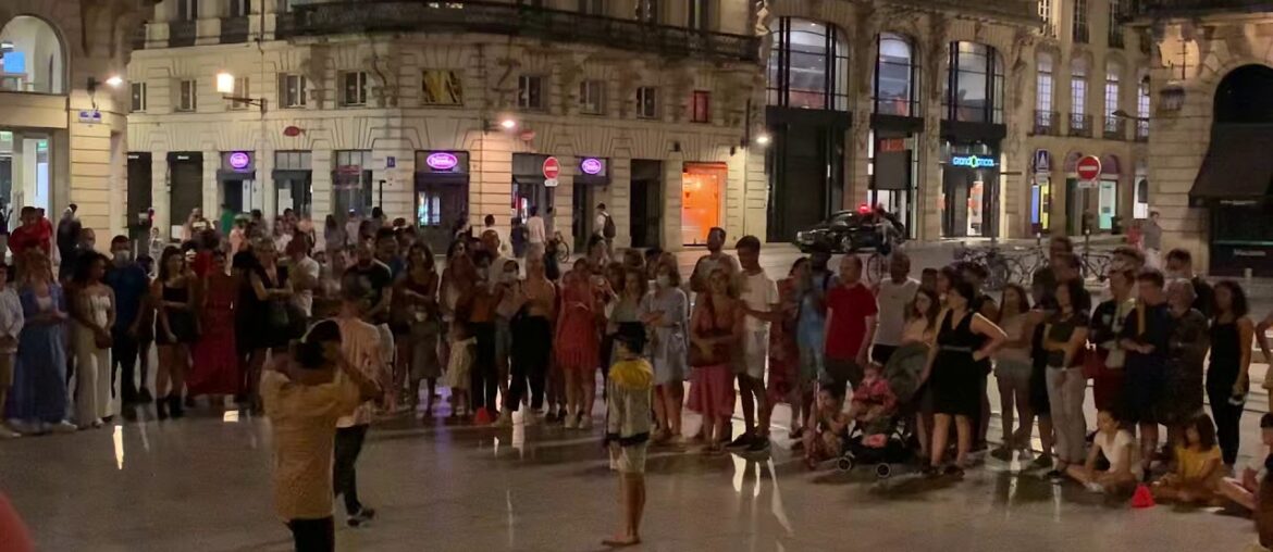 One Sumer Night in Bordeaux, France