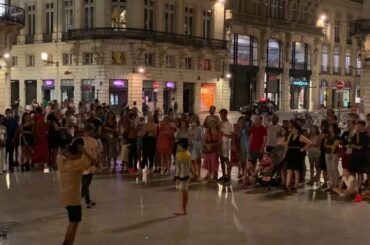 One Sumer Night in Bordeaux, France