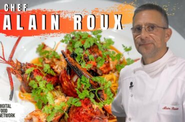 Tronconnettes de Homard by 3 Michelin Star Chef Alain Roux