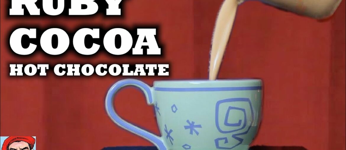 Making RED Hot Chocolate! [Ruby Cocoa French Hot Chocolate Recipe]