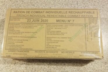 Whats Inside French MRE Menu 7