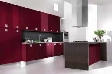148  RED KITCHEN BRIGHT, STYLE AND MODERN  Modern Kitchen Design