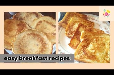 2 simple & easy Breakfast Recipes | Egg Paratha & French Toast | Food for Family