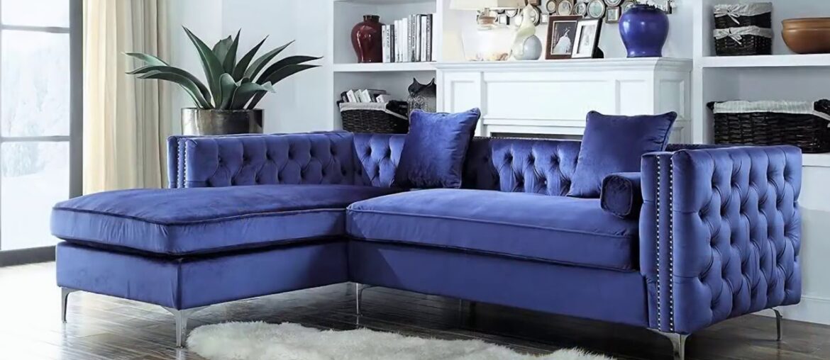 Blue sofa in the interior Best furniture design Blue sofa in the interior Best furniture design