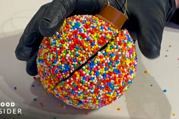 Chocolate Christmas Ornament Filled With Candy