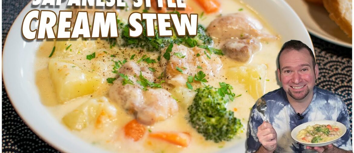 Easy Cream Stew with Chicken | A Japanese Household Favorite Easy Cream Stew with Chicken | A Japanese Household Favorite