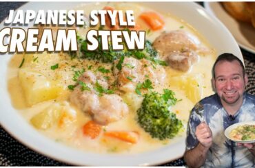 Easy Cream Stew with Chicken | A Japanese Household Favorite