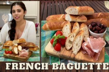 HOW TO MAKE EASY HOMEMADE FRENCH BAGUETTE ( bread edition) RECIPE - Alice Contesini
