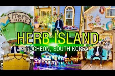 Herb Island | Christmas in South Korea | Santa Village