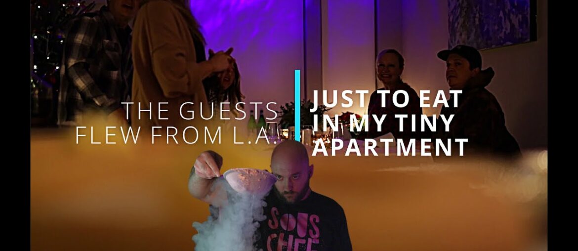 [Paid $500 per Person] Strangers Flew From LA To Eat In My Tiny Apartment [Michelin Star Chef Vlog]
