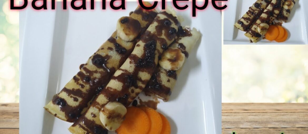 Basic French Crepes Recipe -crepe Batter just in a minute..Easy Cook