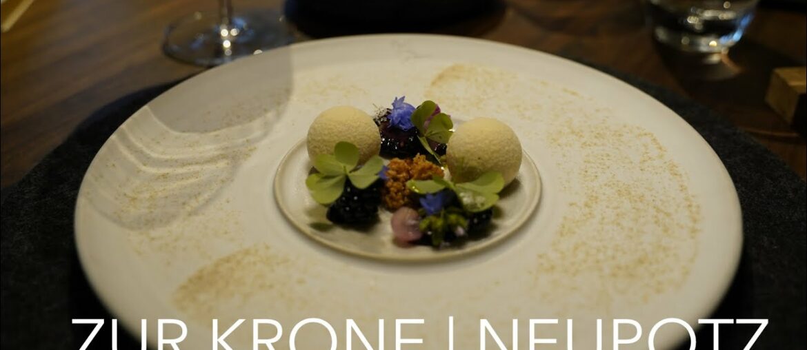 Great, MICHELIN-starred Modern French Cuisine, where you don't expect it – Restaurant zur Krone, GER Great, MICHELIN-starred Modern French Cuisine, where you don't expect it - Restaurant zur Krone, GER