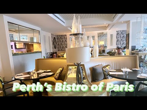 French fine dining experience at Bistro Guillaume Crown Perth. Spectacular outdoor view. Eps 56 French fine dining experience at Bistro Guillaume Crown Perth. Spectacular outdoor view. Eps 56