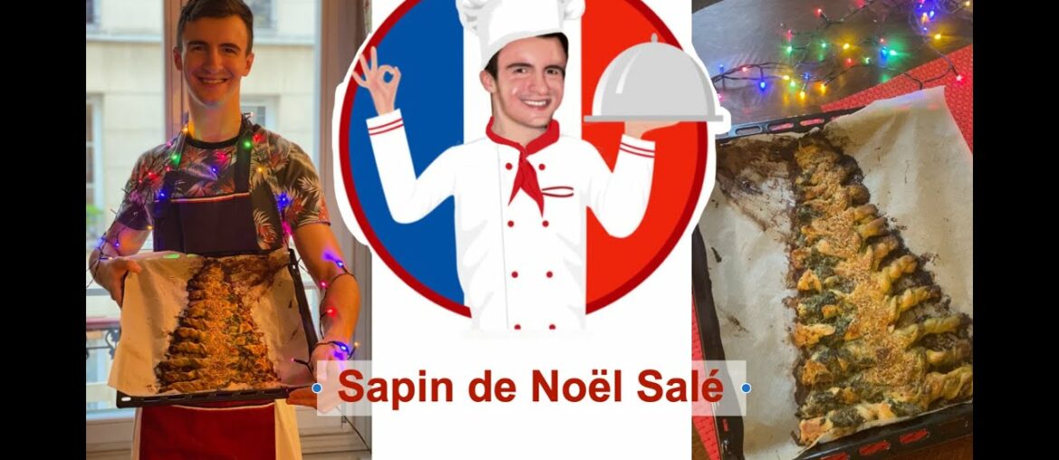 Christmas Recipe - Christmas Tree Pastry - For French & English Learners