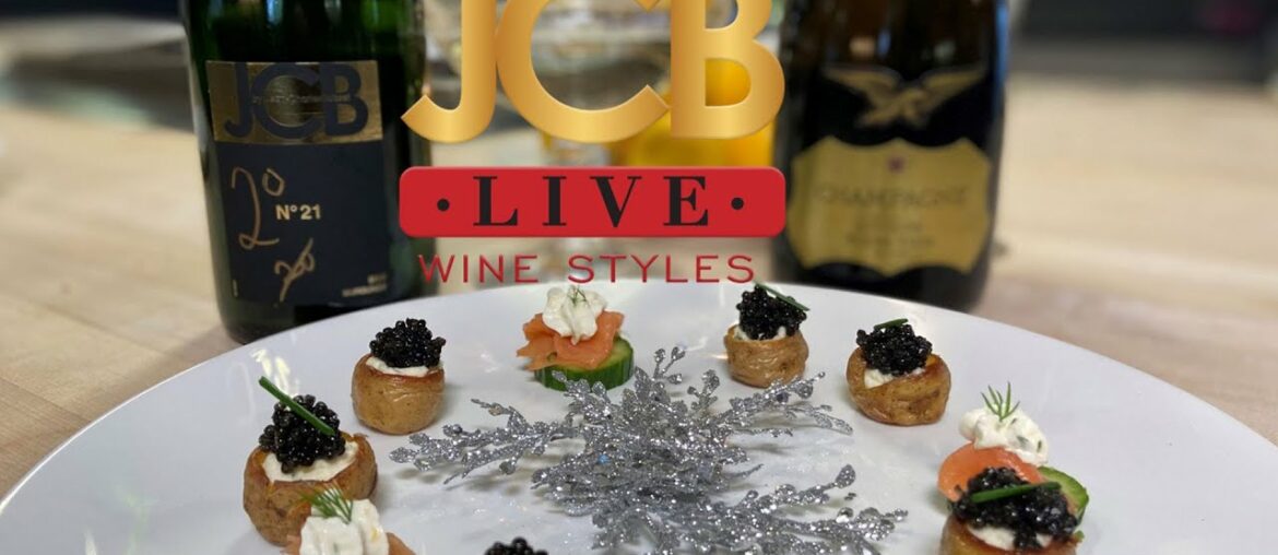 JCB LIVE Wine Styles: Sparkling Wine for the New Year! JCB LIVE Wine Styles: Sparkling Wine for the New Year!