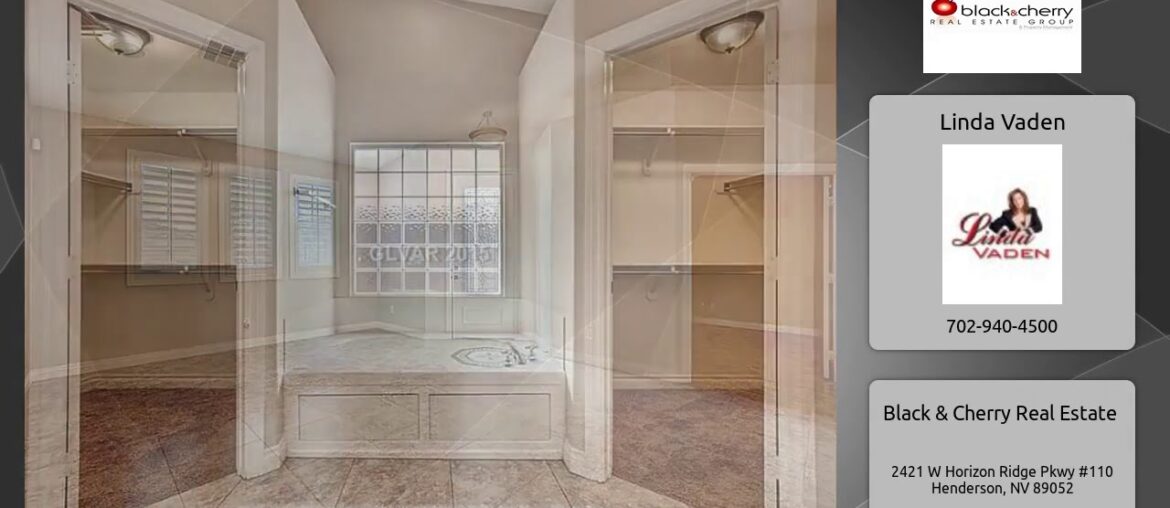 1306 Rossini Street, Henderson, NV 89052