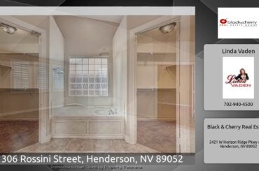 1306 Rossini Street, Henderson, NV 89052
