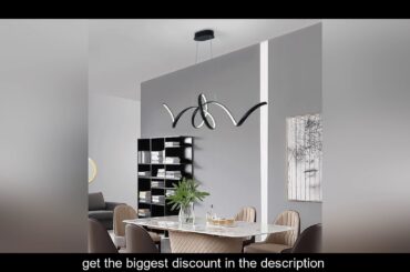 Modern led pendant lights living dining room kitchen aluminum hanglamp industrial lamp Black/white