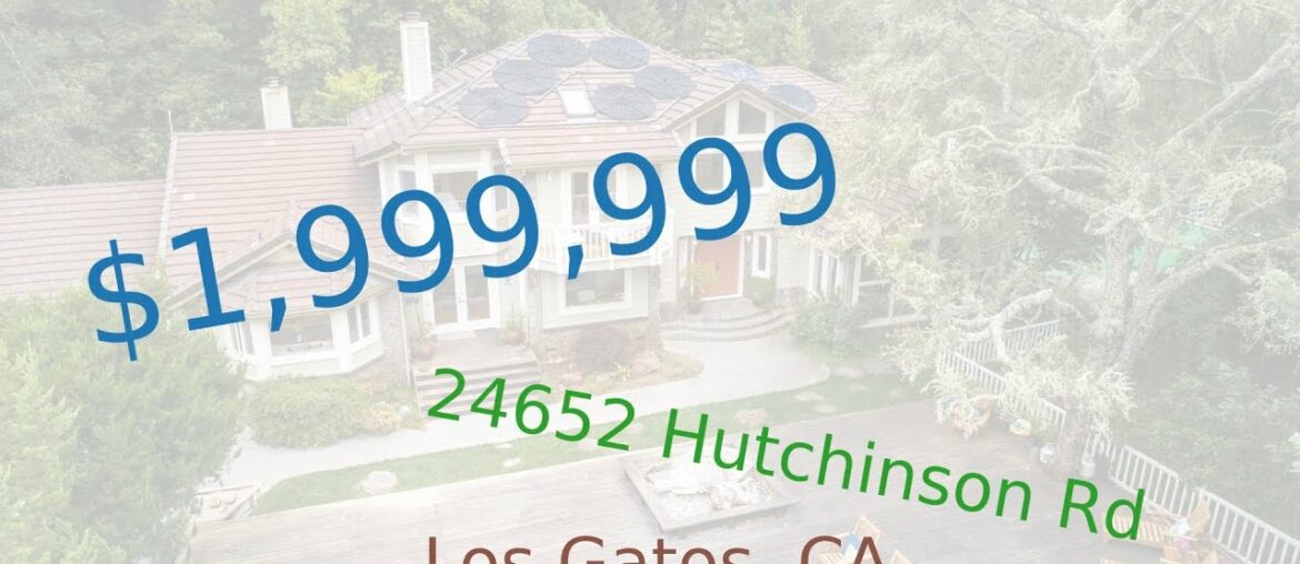 $1,999,999 Los Gatos home for sale on 2020-11-20 (24652 Hutchinson Rd, CA, 95033)