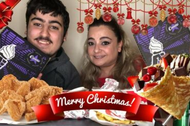 CHRISTMAS SPECIAL - Chick'fil'A and Creams Mukbang (Q&A IN LONDON)
