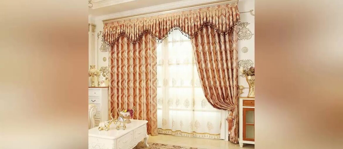 Review European Style Curtains For Living Dining Room Bedroom Luxury Golden Curtains Valance Curtai Review European Style Curtains For Living Dining Room Bedroom Luxury Golden Curtains Valance Curtai
