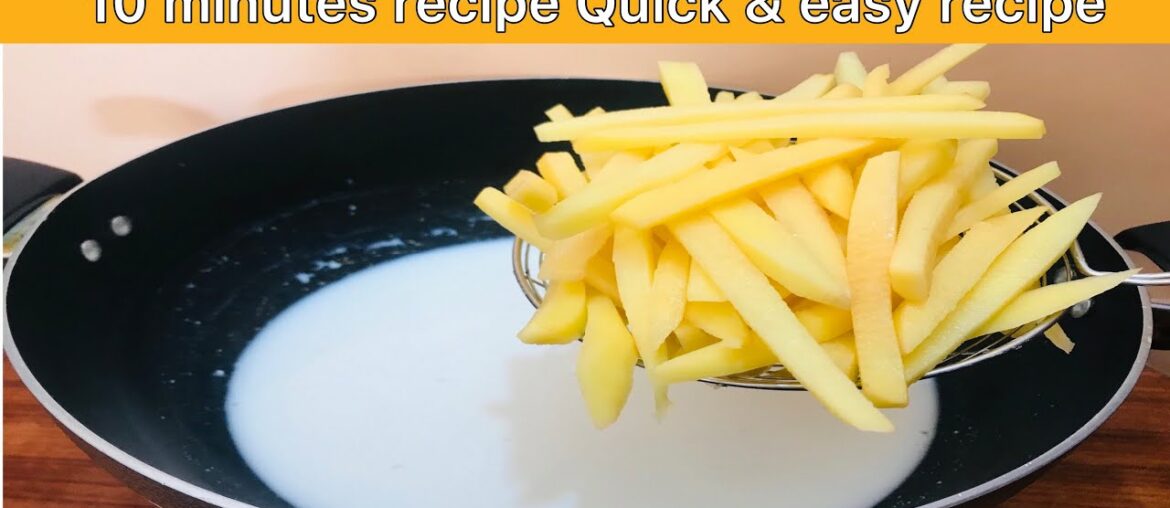 10 minutes Recipe | Quick and Easy Breakfast recipe | Better than French Fries | Easy Recipes 10 minutes Recipe | Quick and Easy Breakfast recipe | Better than French Fries | Easy Recipes
