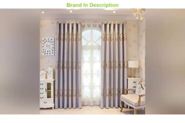 Unboxing Custom Nordic Blackout Chenille Jacquard Curtains For Living Room Dining Room For Bedroom