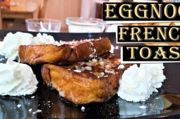 Ninja NeverStick Pan Recipe:  Eggnog French Toast