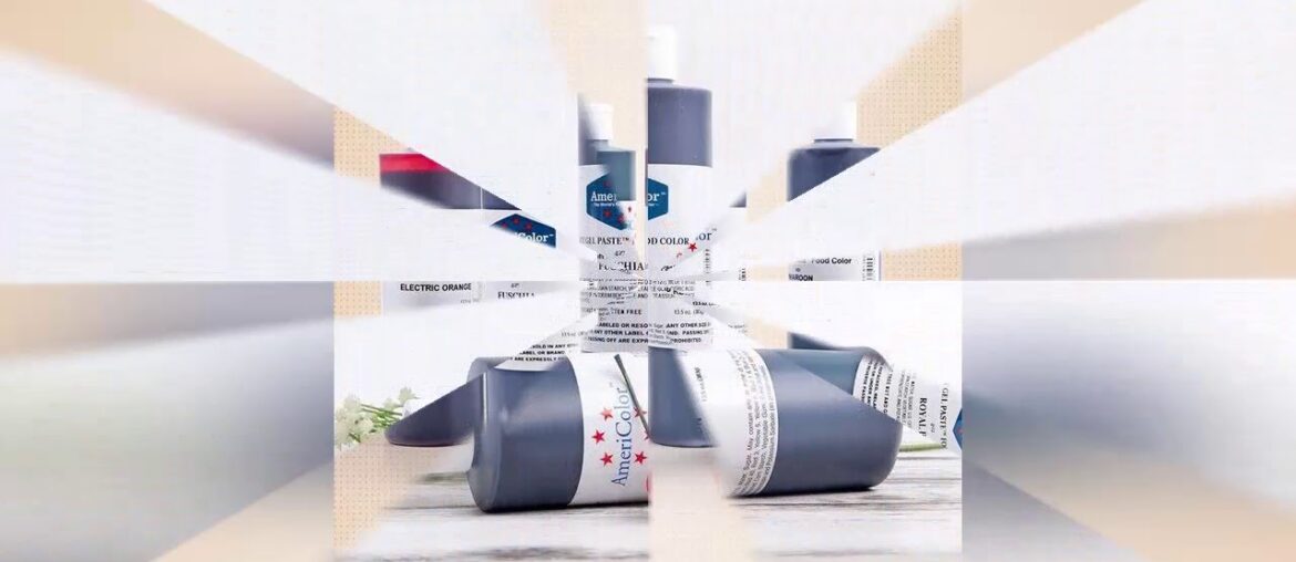 Review A Large Bottle Of American Americolor Edible Pigment Paste Over Sugar Cream Decorating 383g/ Review A Large Bottle Of American Americolor Edible Pigment Paste Over Sugar Cream Decorating 383g/
