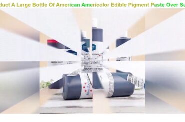 Review A Large Bottle Of American Americolor Edible Pigment Paste Over Sugar Cream Decorating 383g/