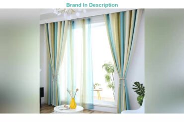 Unboxing Nordic Simple Curtains For Living Dining Room Bedroom Fabric Custom Mediterranean Valance