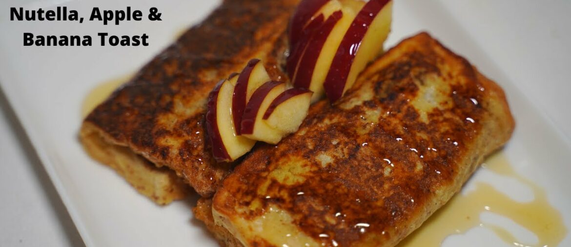 Healthy French Nutella, Apple & Banana Toast Recipe | How to make Healthy French Toast M.s Kitchen Healthy French Nutella, Apple & Banana Toast Recipe | How to make Healthy French Toast M.s Kitchen