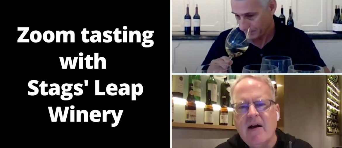 ZOOM TASTING: STAGS’ LEAP WINERY ZOOM TASTING: STAGS’ LEAP WINERY