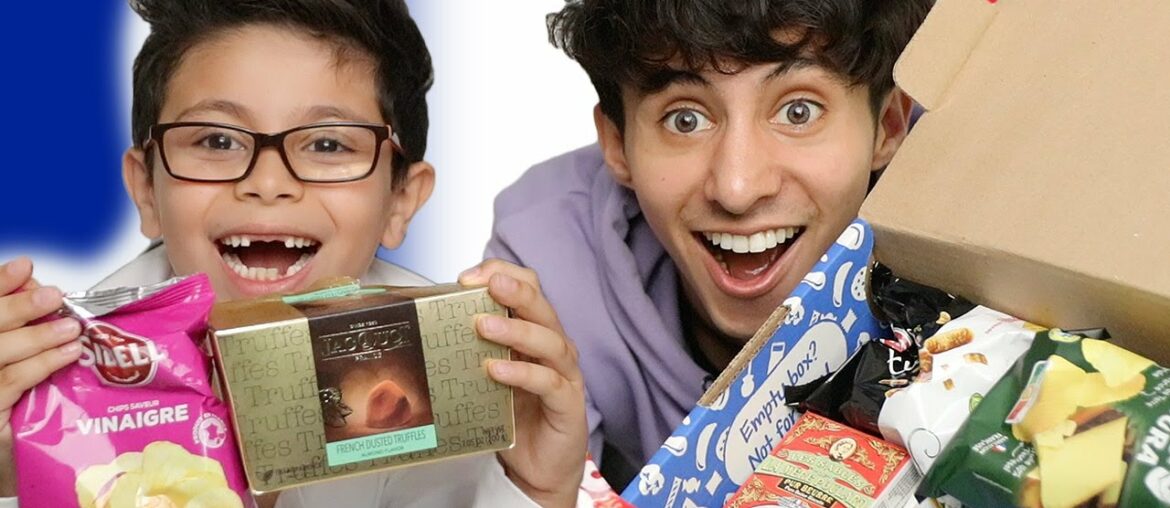 Americans Try French Candies! (UNIVERSAL YUMS!)