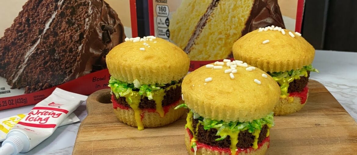 Hamburger Cupcakes