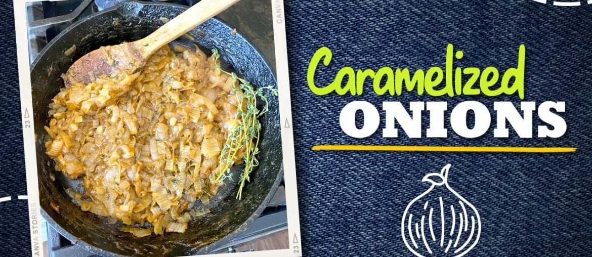 Caramelized Onions on the Stove | With Butter and Fresh Thyme Caramelized Onions on the Stove | With Butter and Fresh Thyme